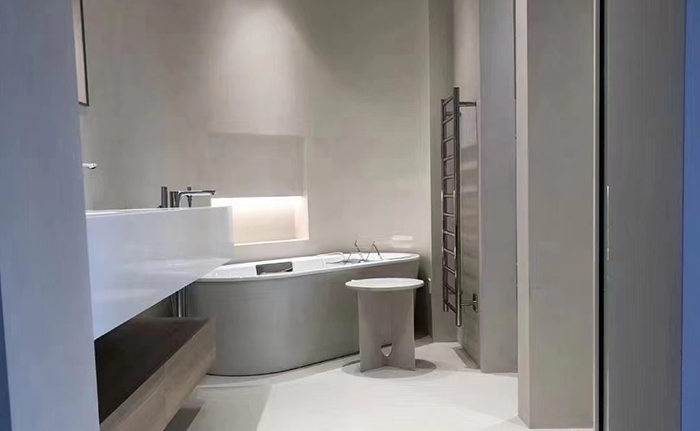 微水泥效果圖，微水泥裝修有什么特點(diǎn)？